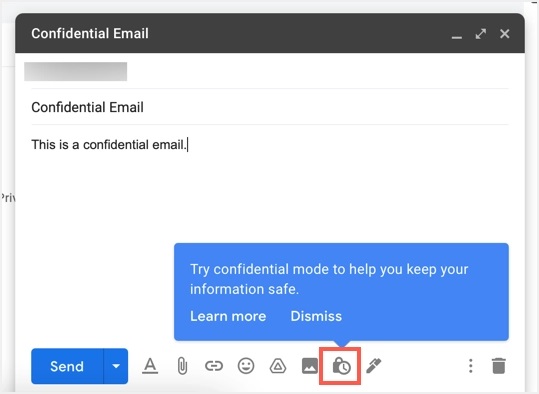Sending Confidential Email in Gmail how to in tech